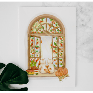 Cartes de Souhaits Vue automnale