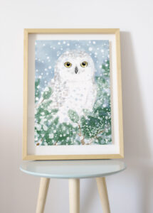 Affiche Harfang des neiges