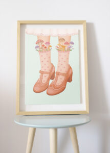 Affiche Chaussures rouges