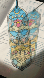 Marque-page transparent