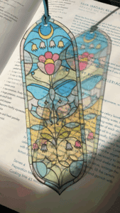 Marque-page transparent