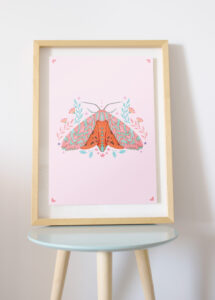 Affiche Mite de tigre