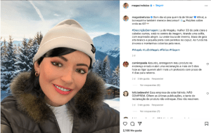 Capture d'écran de l'Instagram de l'influenceur virtuel Lu do Magalu.