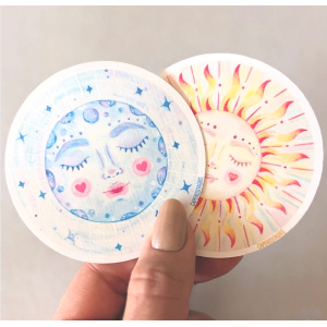 Autocollants découpés